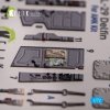 KELIK K72162 L-29 Delfin - interior 3D decals for AMK kit 1/72